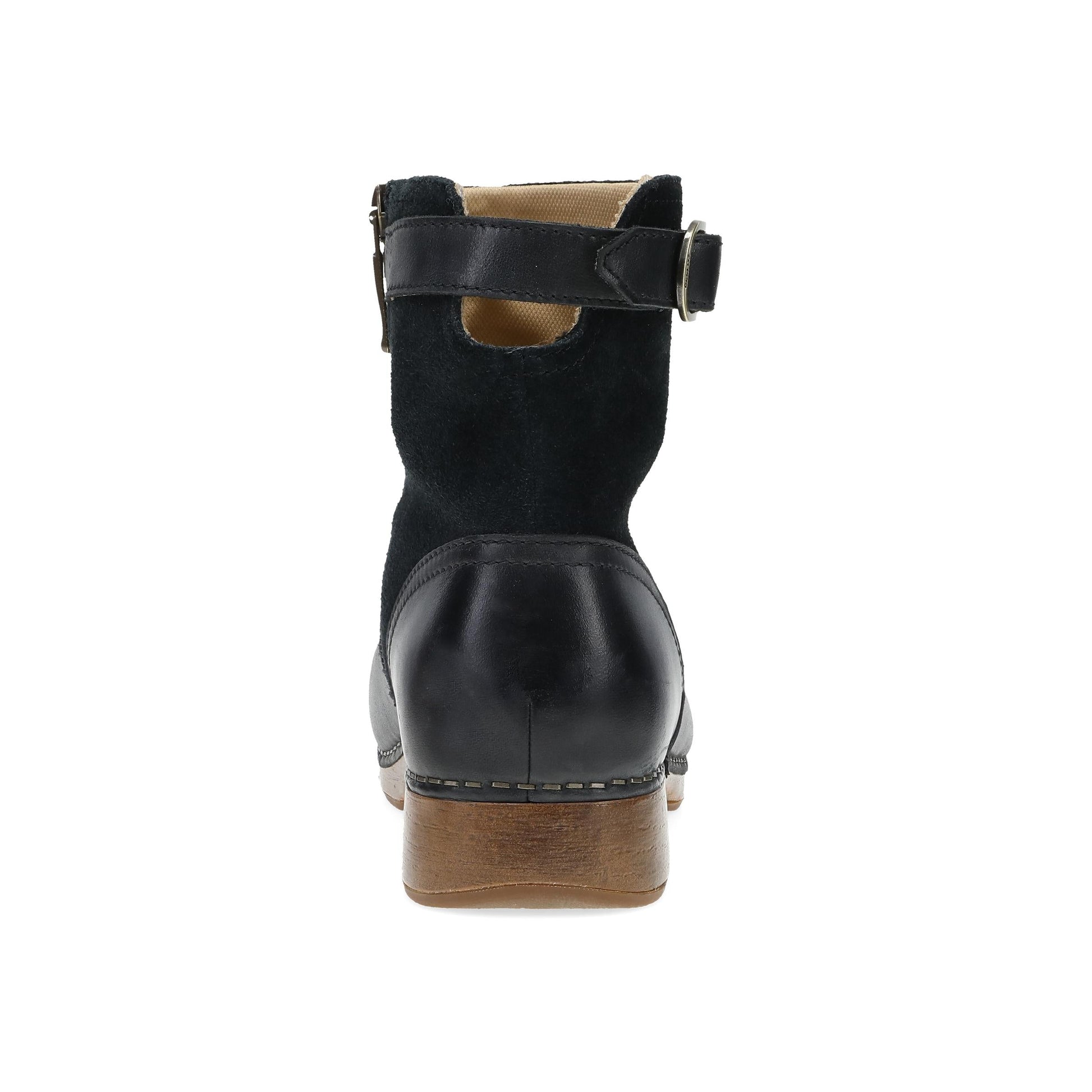 Dansko Monique Black Burnished Calf