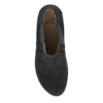 Dansko Lane Black Milled Nubuck