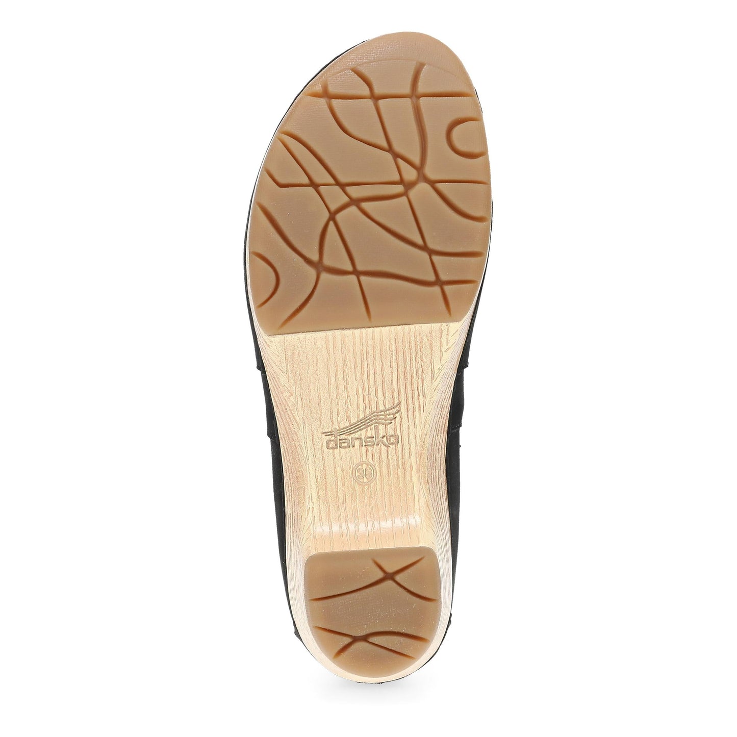 Dansko Lane Black Milled Nubuck