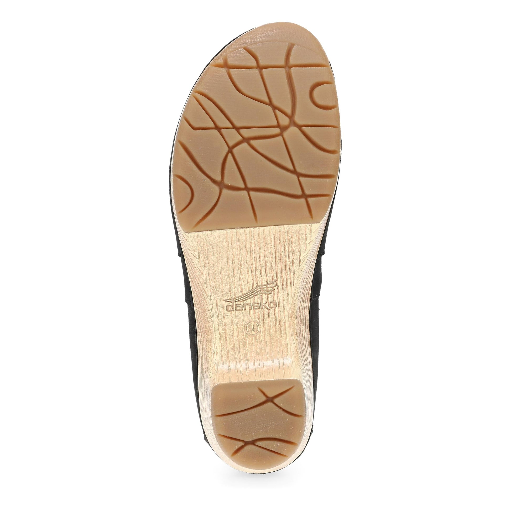 Dansko Lane Black Milled Nubuck