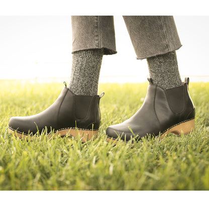 Dansko Becka Black Oiled Pull Up