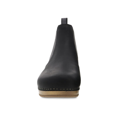 Dansko Becka Black Oiled Pull Up