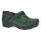 Elixir Green Glitter Clog
