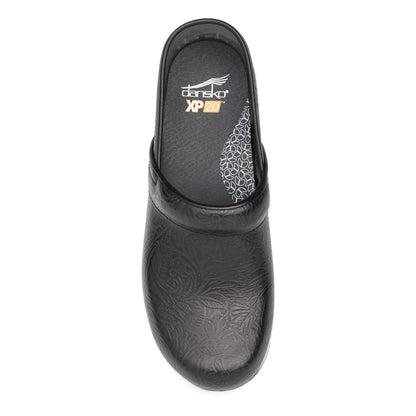 Dansko Wide XP 2.0 Black Floral Tooled