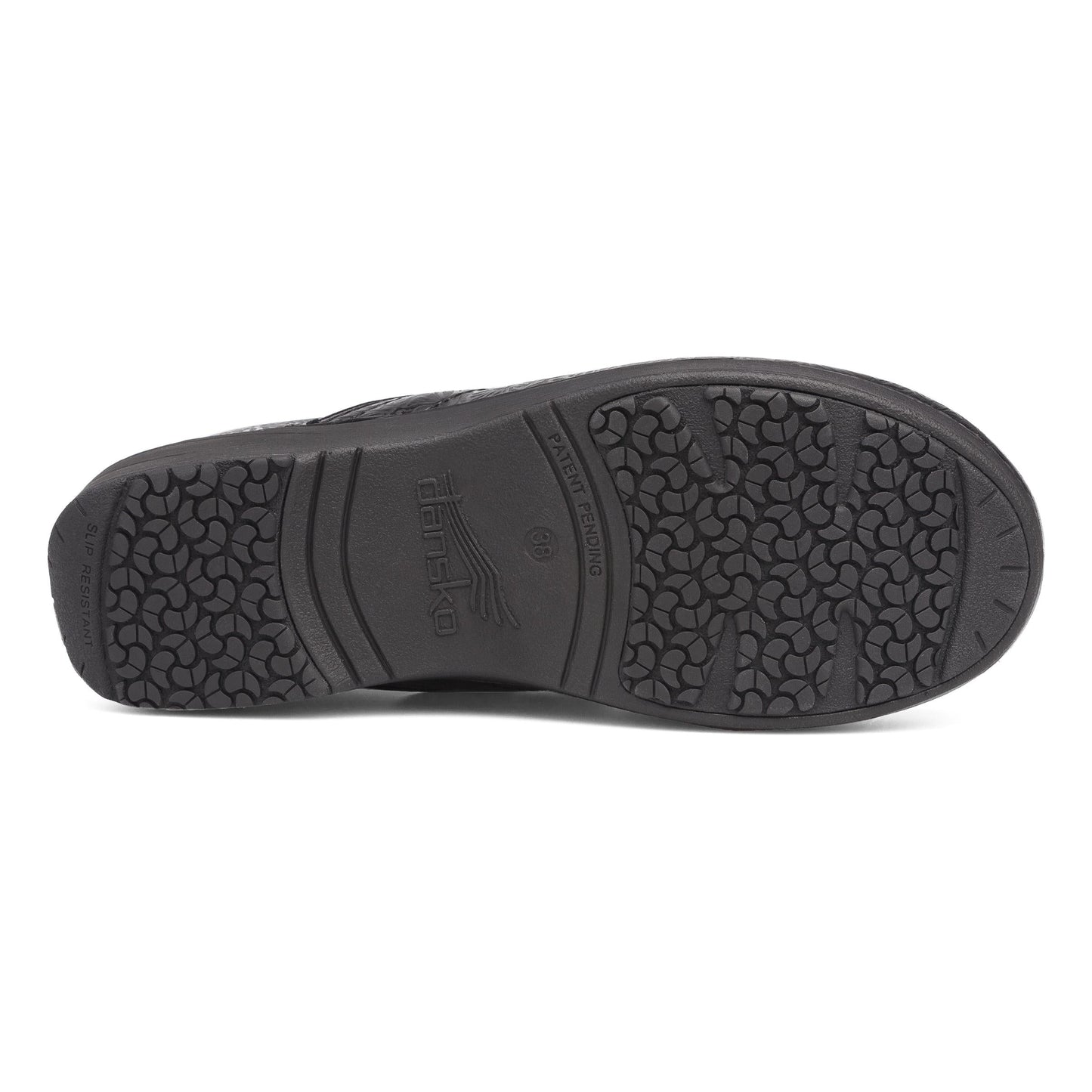 Dansko Wide XP 2.0 Black Floral Tooled