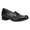 Black Waterproof Burnished Loafer