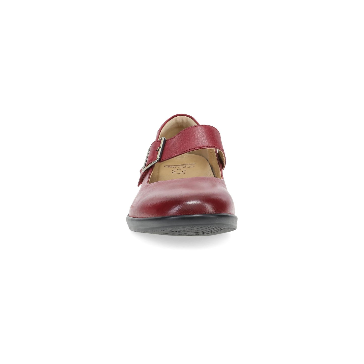 Dansko Collette Wide Red Burnished Nubuck