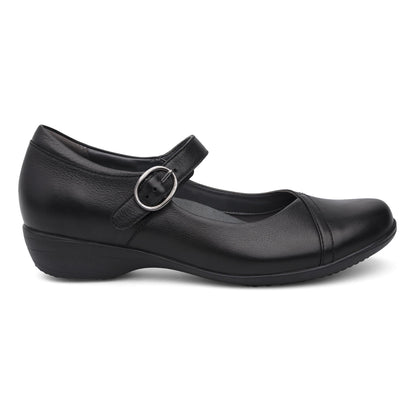 Dansko Fawna Wide Black Milled Nappa