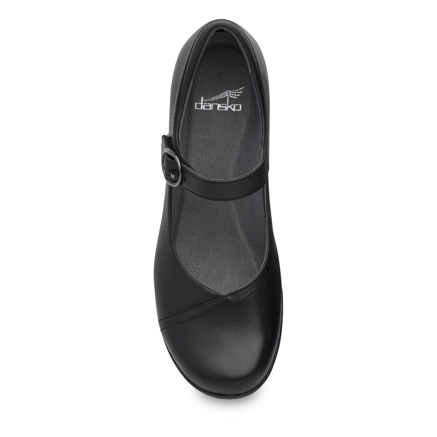Dansko Fawna Wide Black Milled Nappa