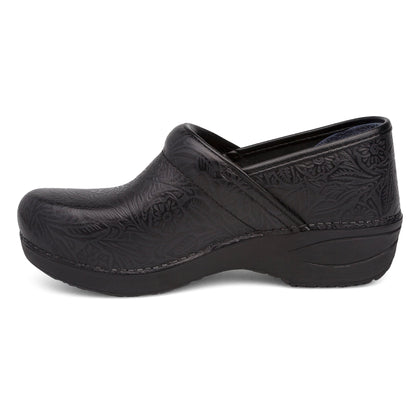 Dansko XP 2.0 Black Floral Tooled