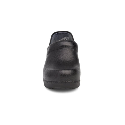 Dansko XP 2.0 Black Floral Tooled