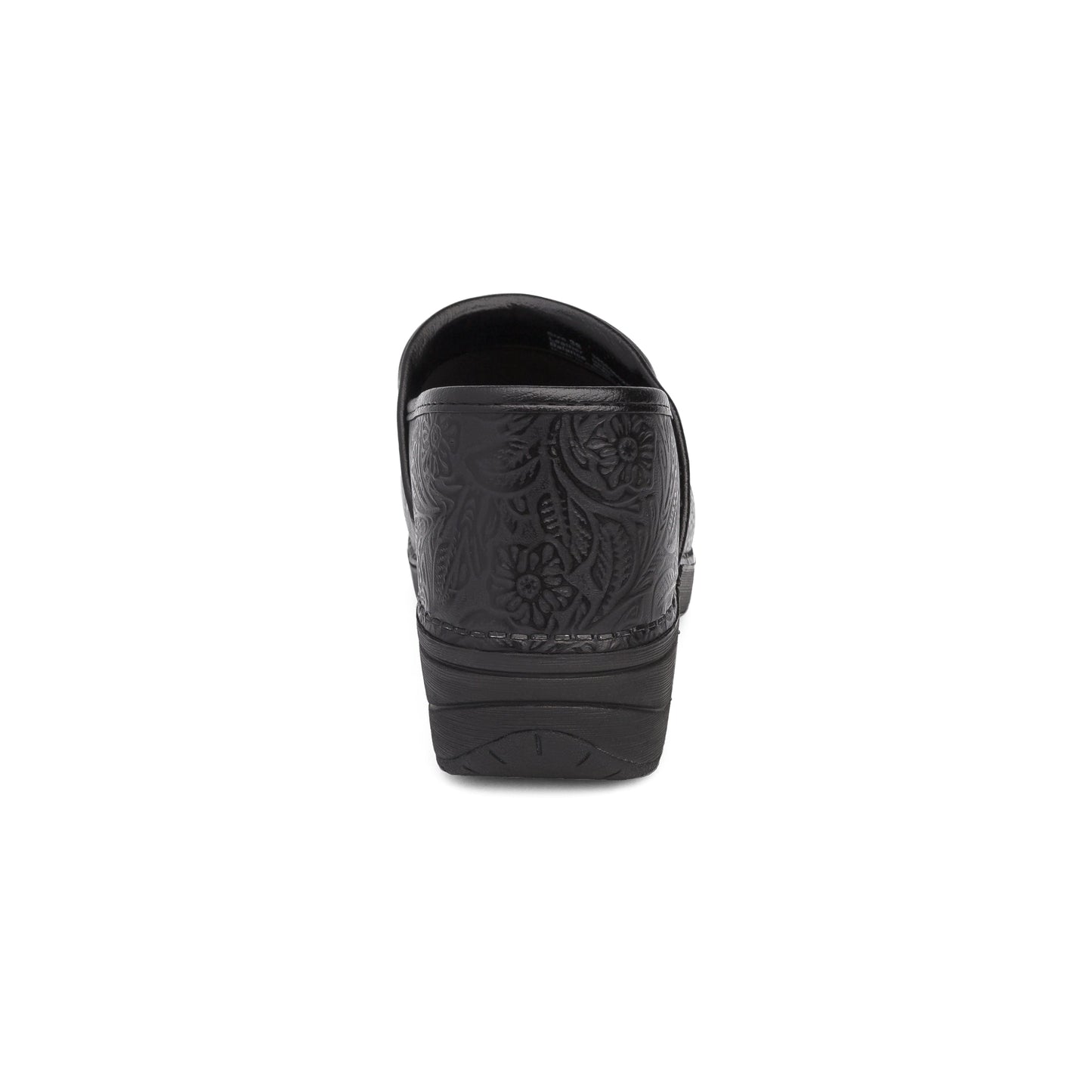 Dansko XP 2.0 Black Floral Tooled