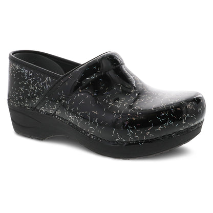 Rainbow Flecks Patent Clog,35