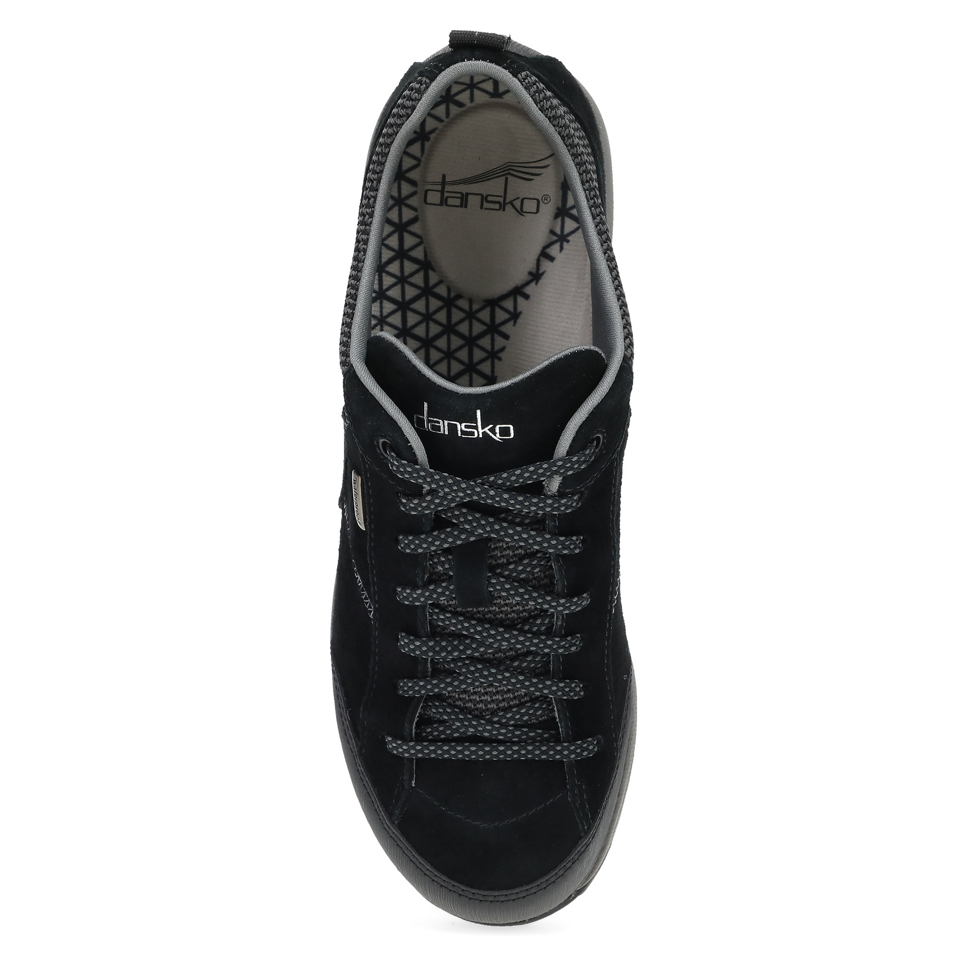 Dansko Paisley Wide Black Waterproof