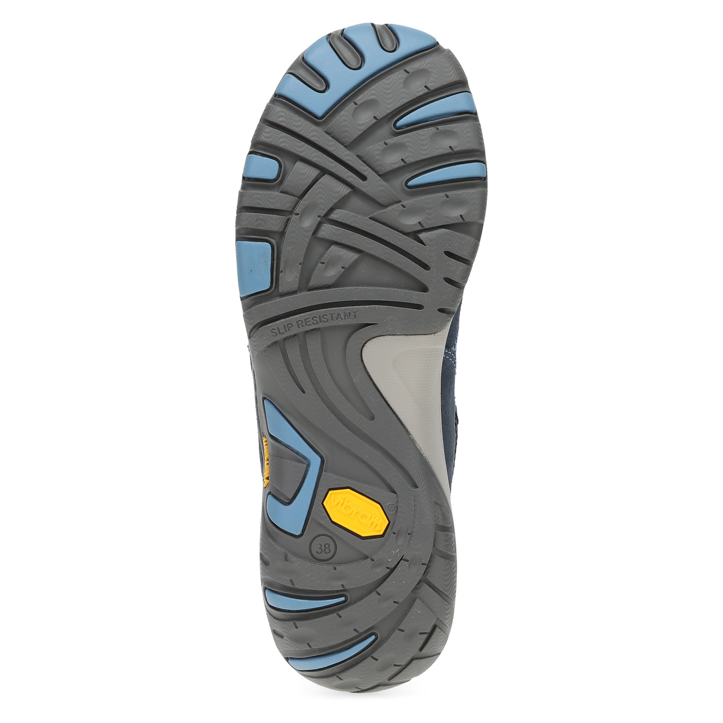 Dansko Paisley Wide Navy Waterproof