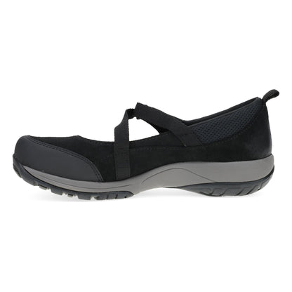 Dansko Primrose Black Burnished Suede