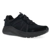 Black/Black Suede Sneaker