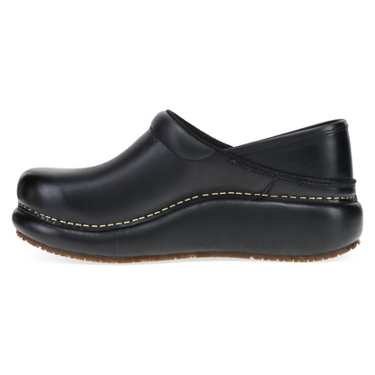 Dansko Platform Pro Black Burnished Nubuck