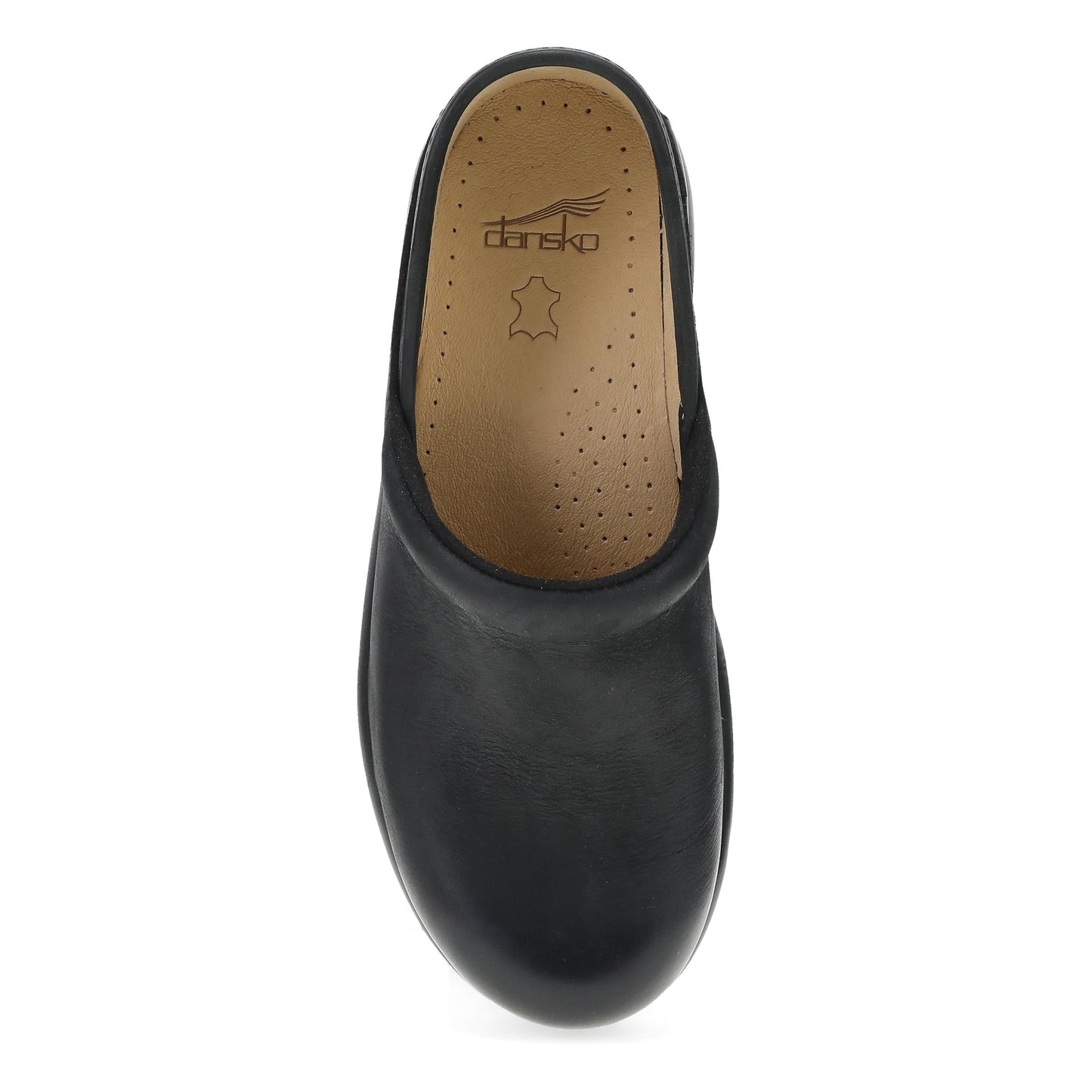 Dansko Platform Pro Black Burnished Nubuck