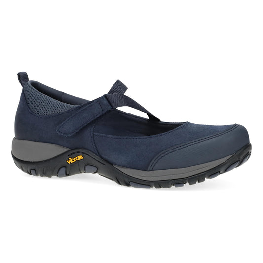 Dansko Primrose Navy Burnished Suede