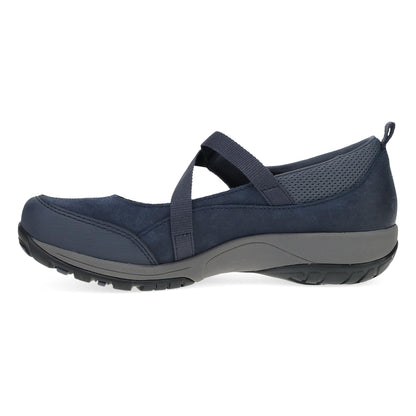 Dansko Primrose Navy Burnished Suede