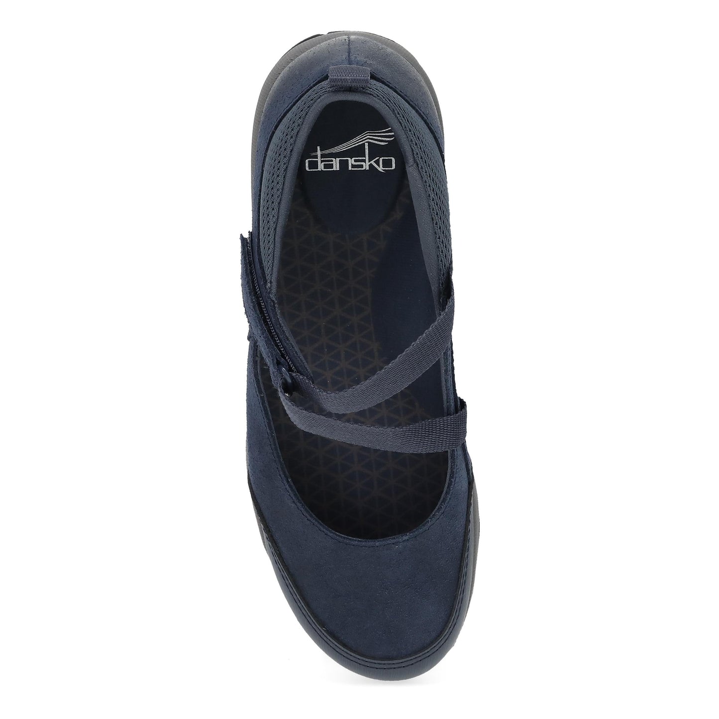 Dansko Primrose Navy Burnished Suede