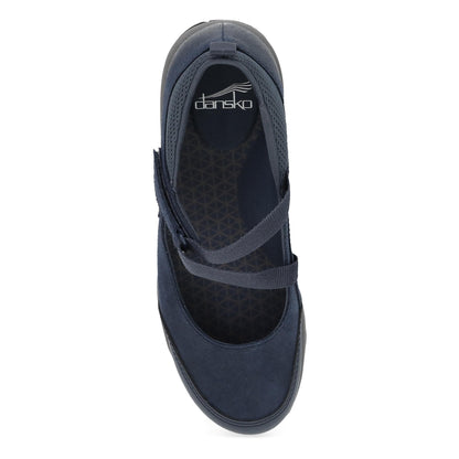 Dansko Primrose Navy Burnished Suede