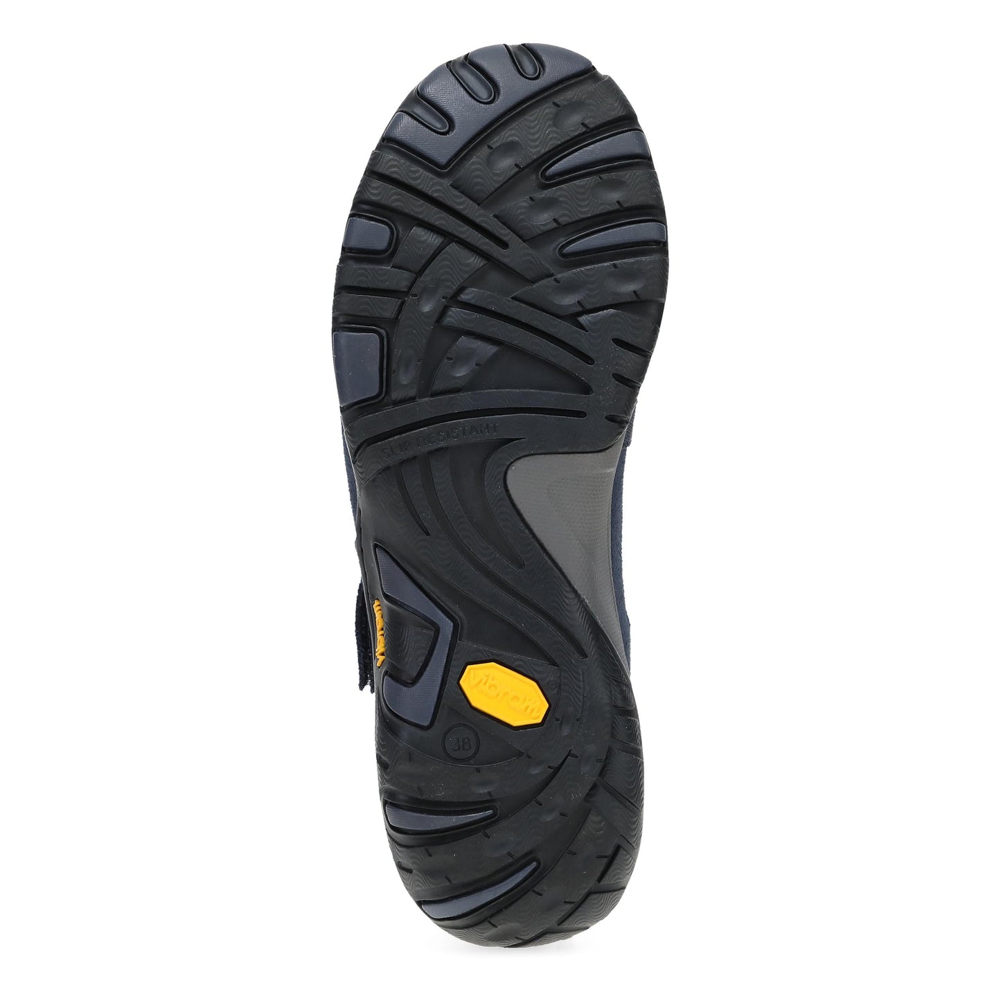 Dansko Primrose Navy Burnished Suede