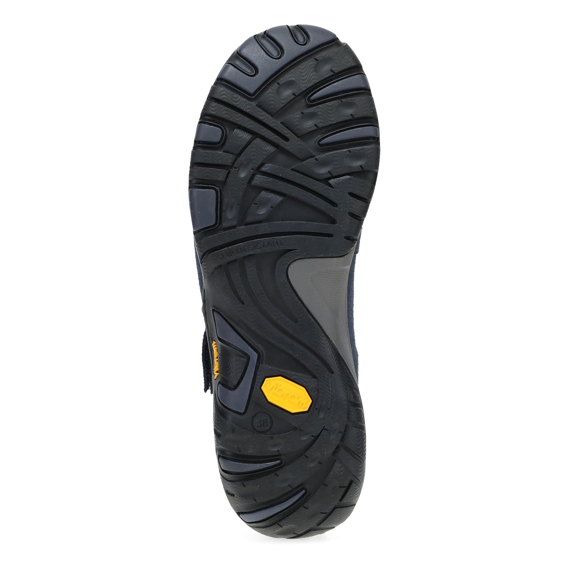 Dansko Primrose Navy Burnished Suede