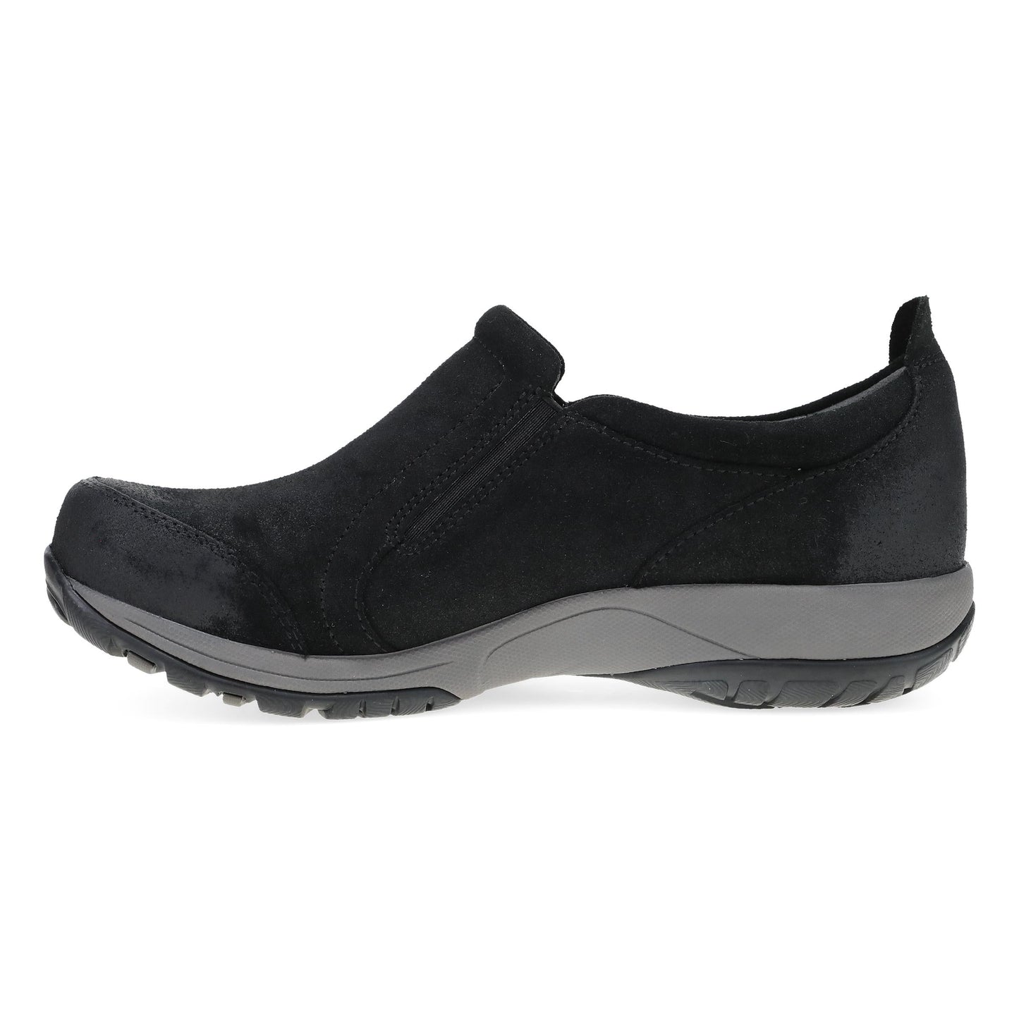 Dansko Pippy Black Waterproof Burnished Suede