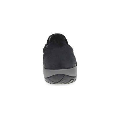 Dansko Pippy Black Waterproof Burnished Suede