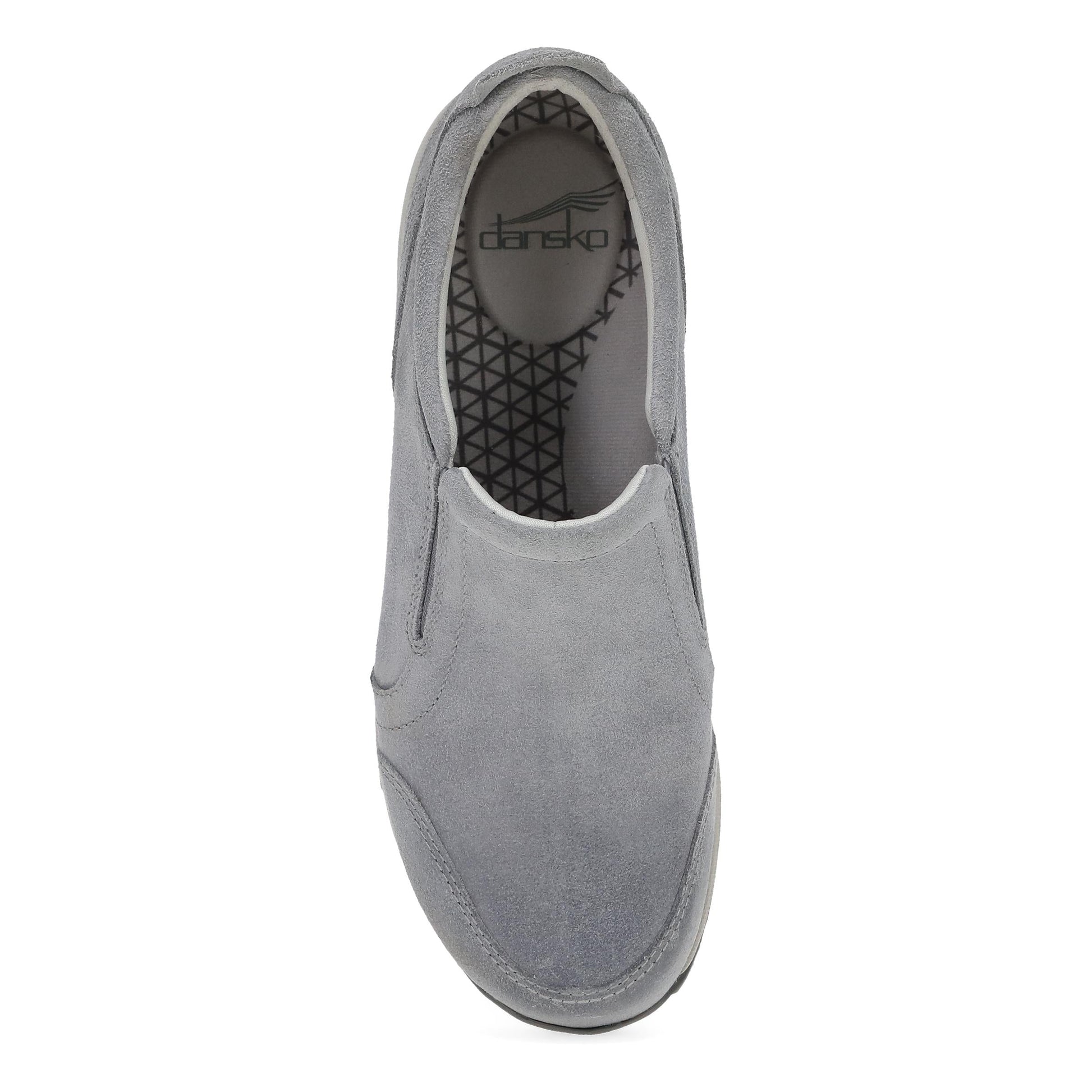 Dansko Pippy Grey Waterproof Burnished Suede