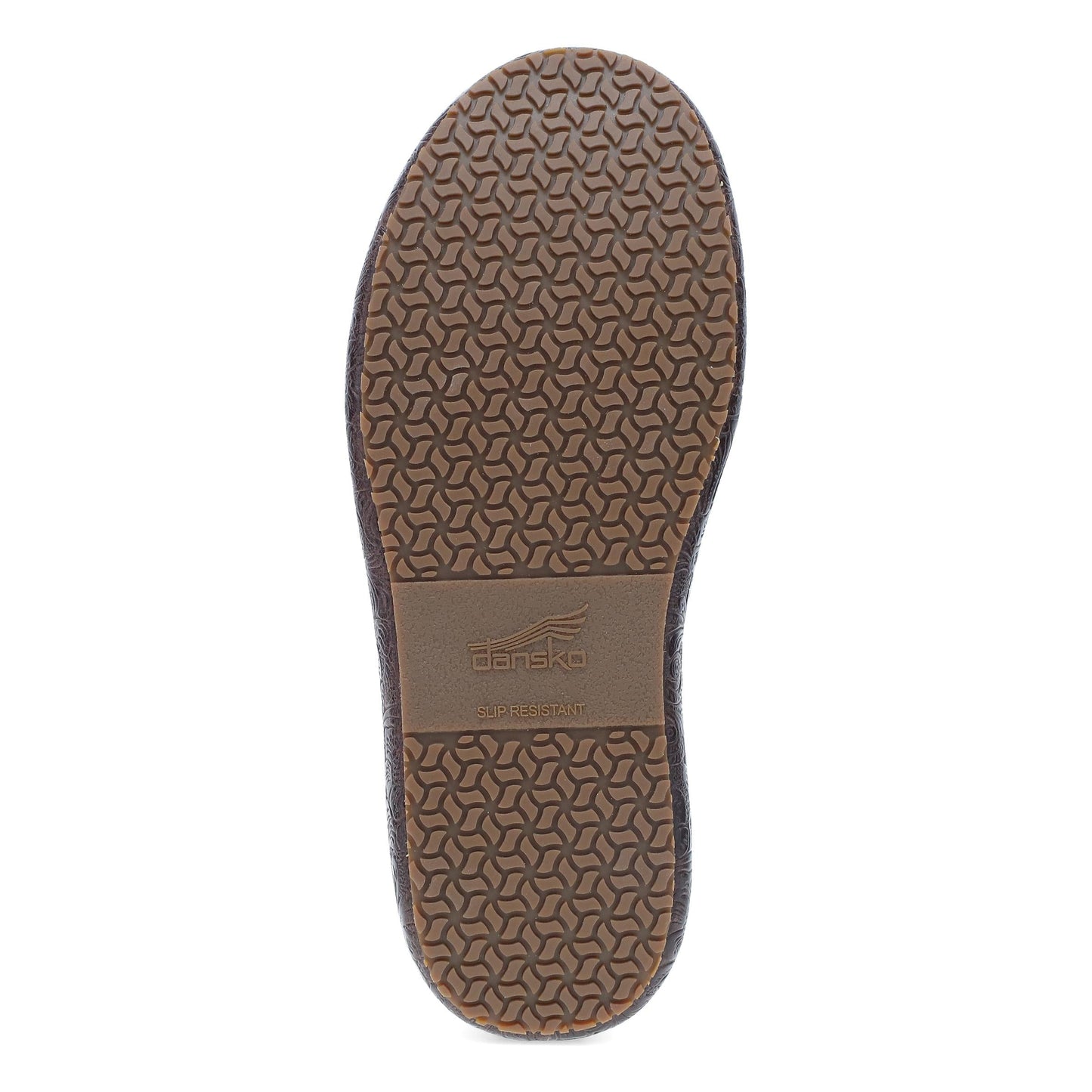 Dansko Platform Pro Brown Tooled