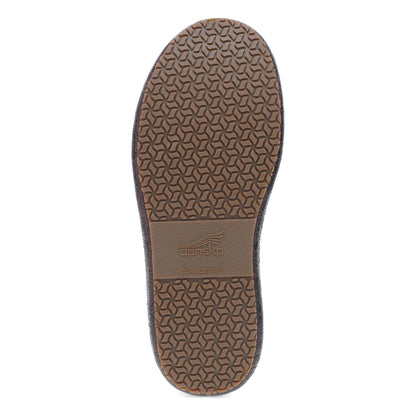 Dansko Platform Pro Brown Tooled