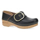 Black Tumbled Clog