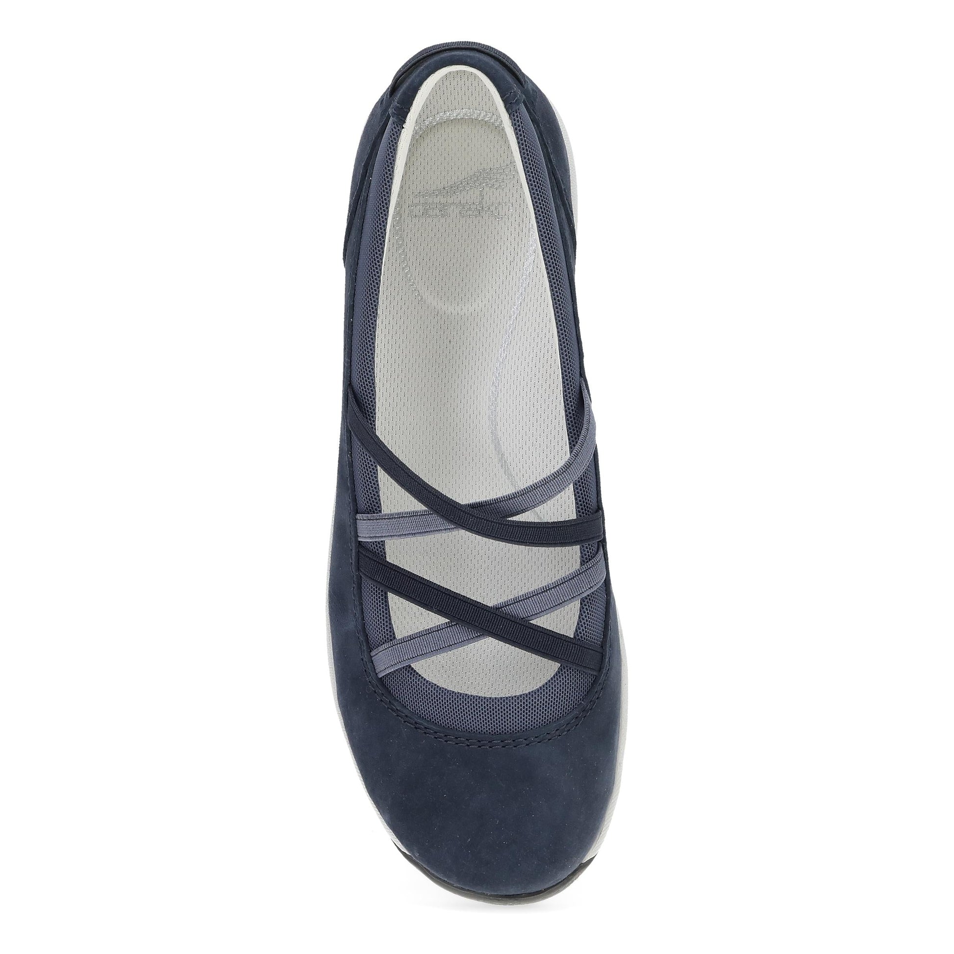 Dansko Harper Navy Suede