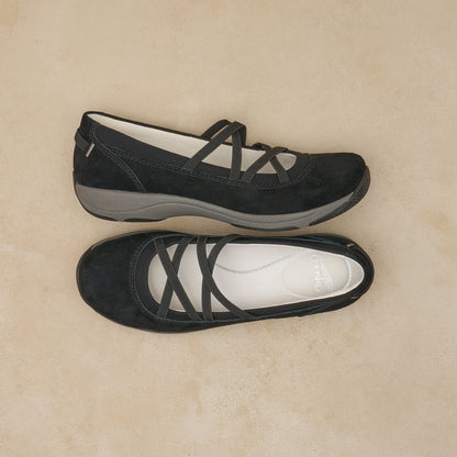 Dansko Harper Black Suede