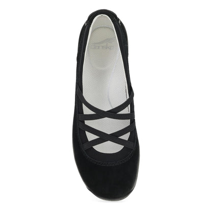 Dansko Harper Black Suede