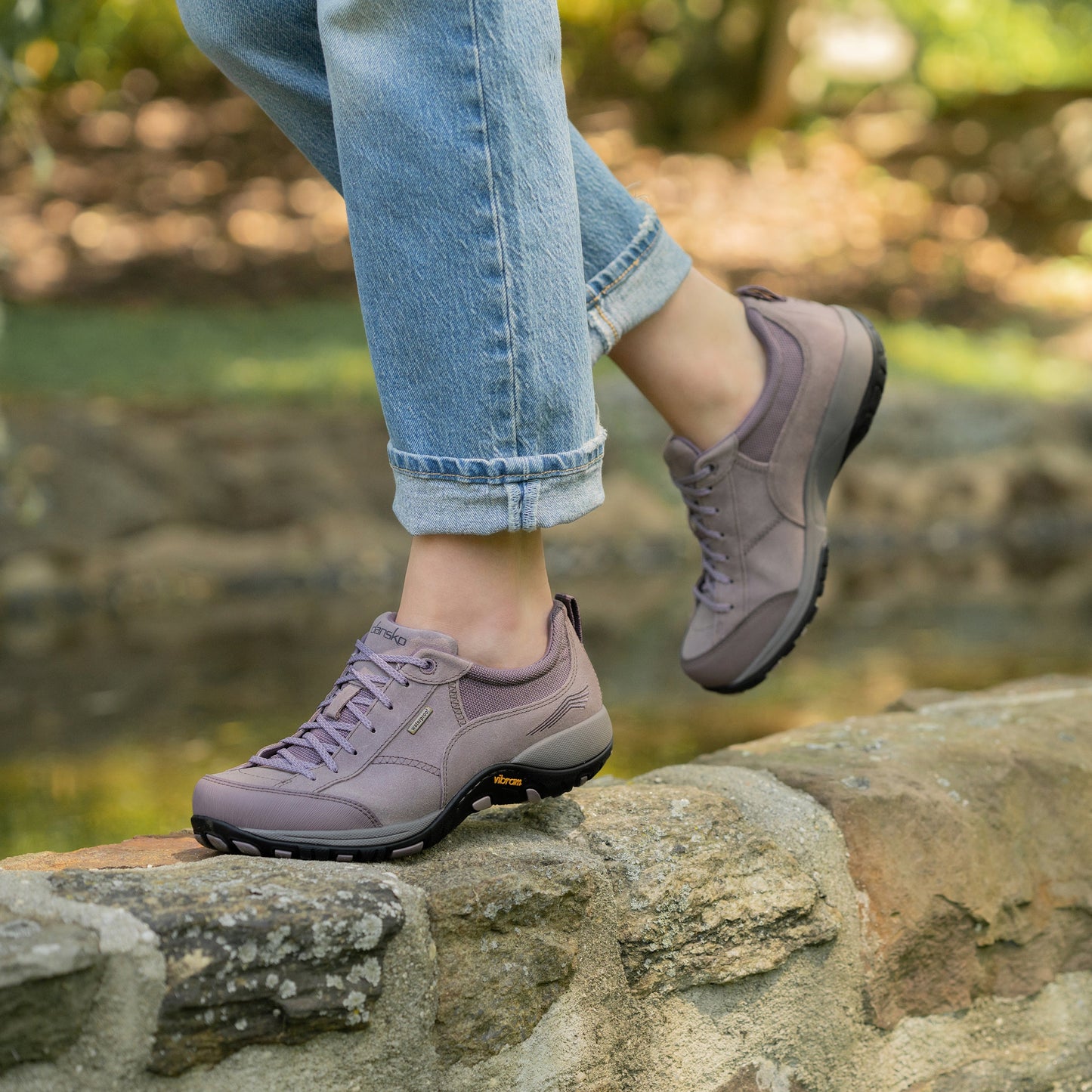 Dansko Paisley Dusty Lilac Waterproof