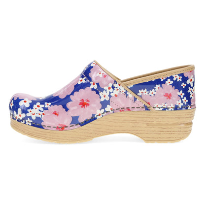 Dansko Wide Pro Pink Bloom Patent