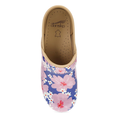 Dansko Wide Pro Pink Bloom Patent