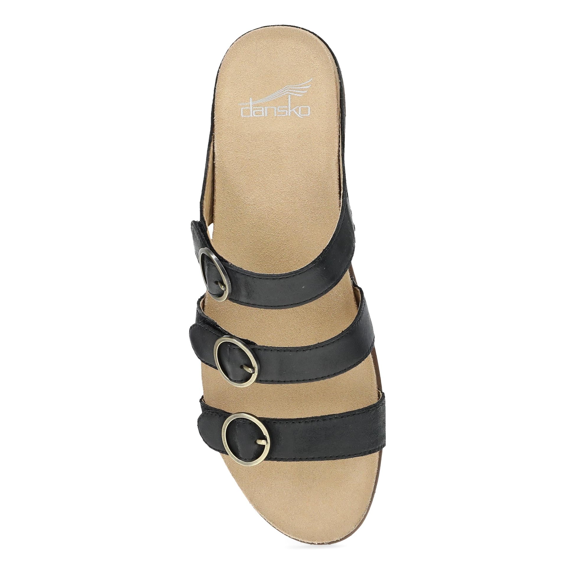 Dansko Campbell Black Burnished Nappa