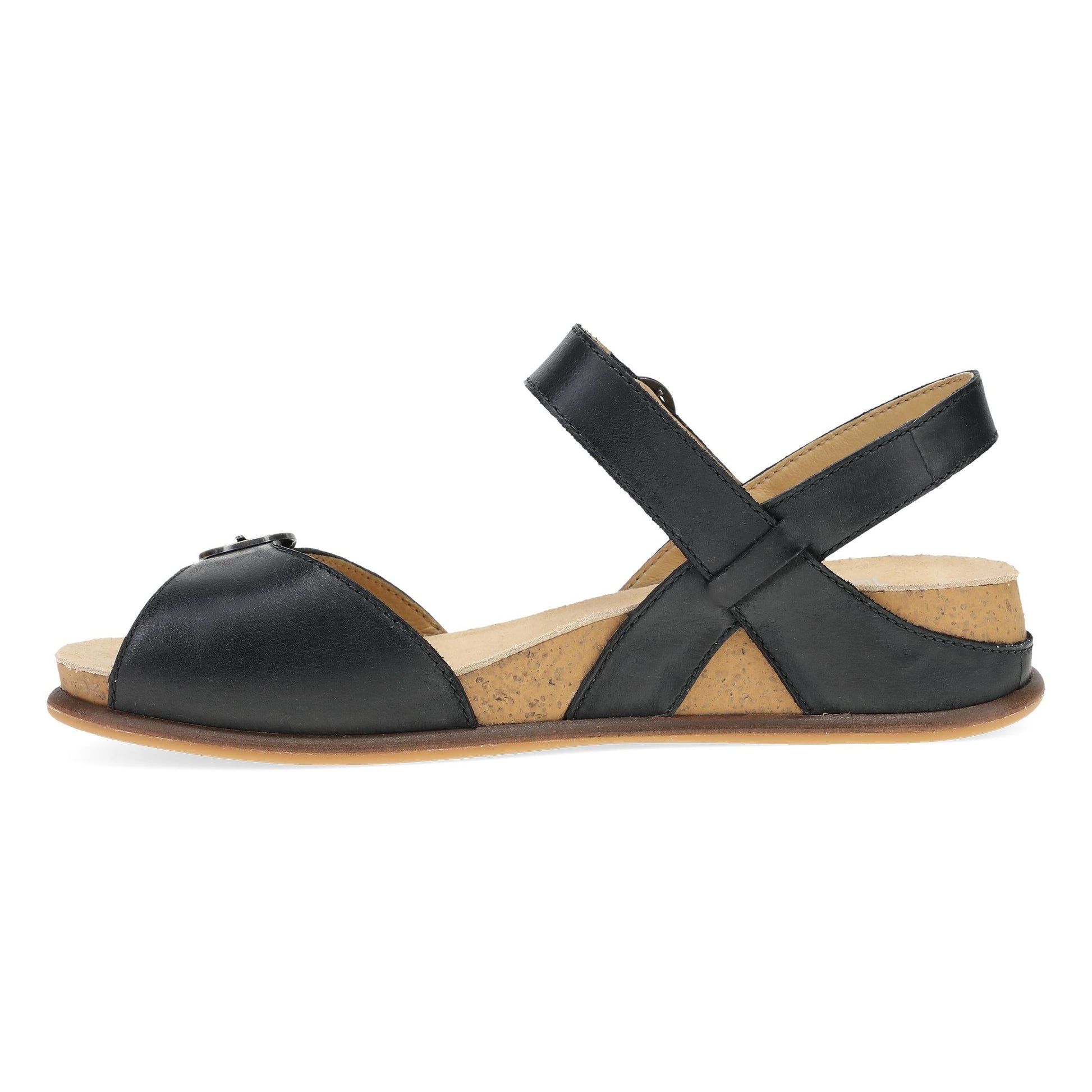 Dansko Candace Black Burnished Nappa