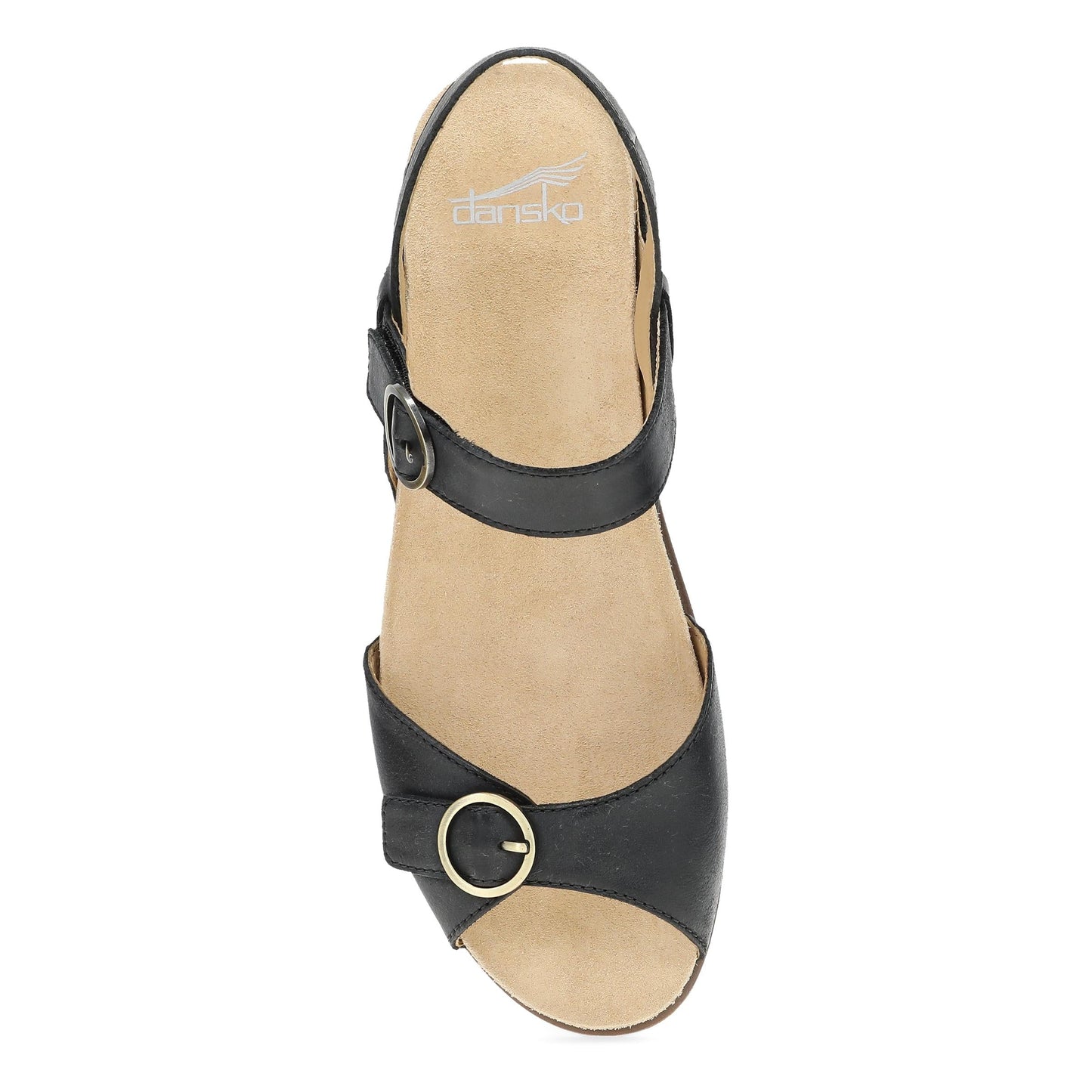 Dansko Candace Black Burnished Nappa