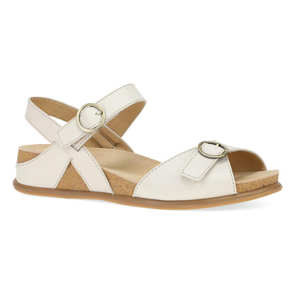 Ivory Full Grain Sandal,36