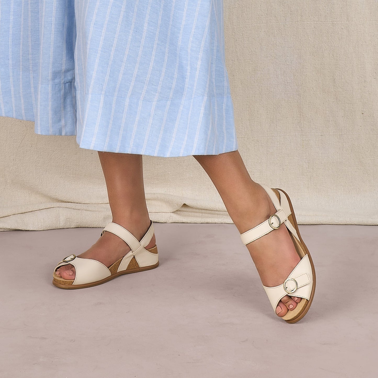 Dansko Candace Ivory Full Grain