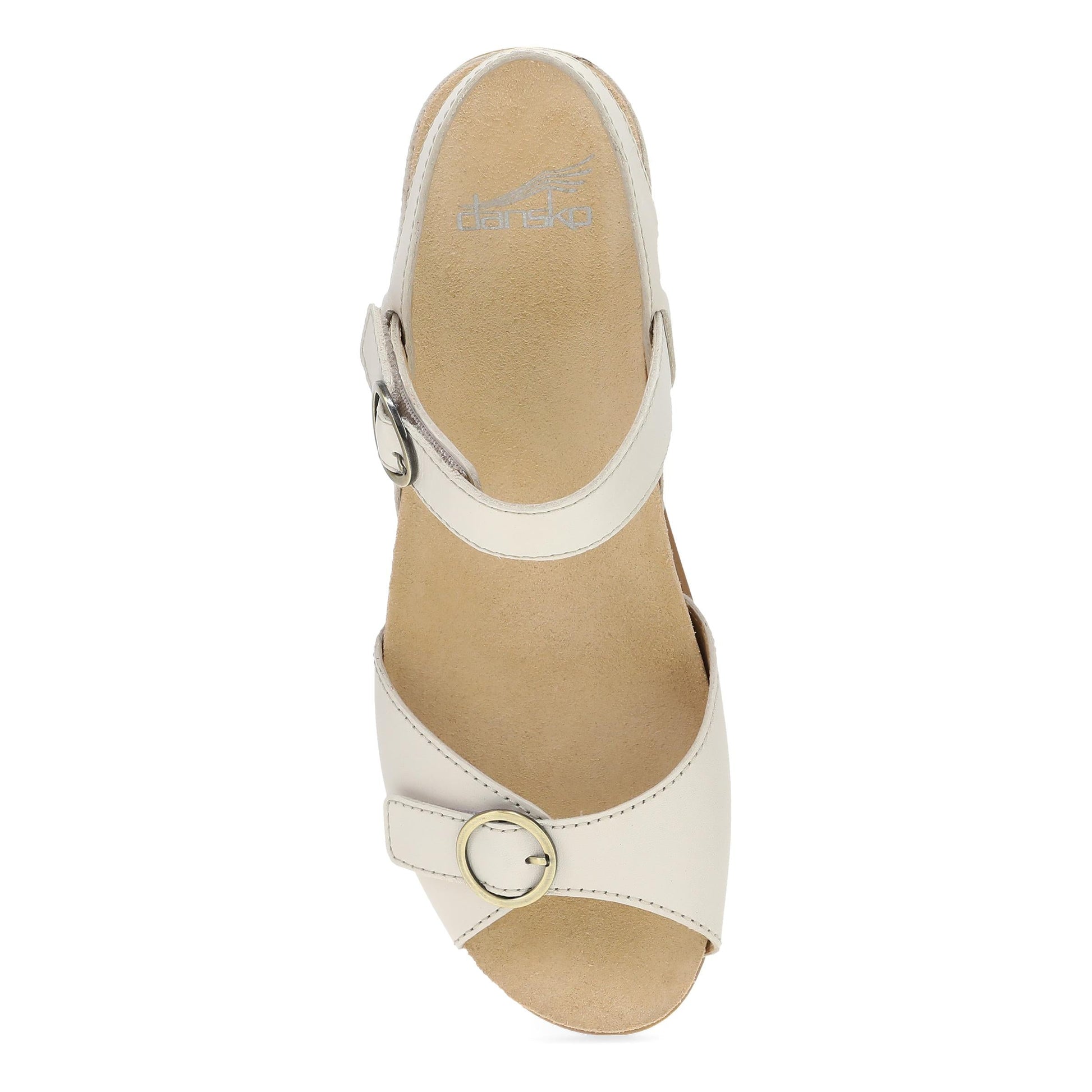 Dansko Candace Ivory Full Grain