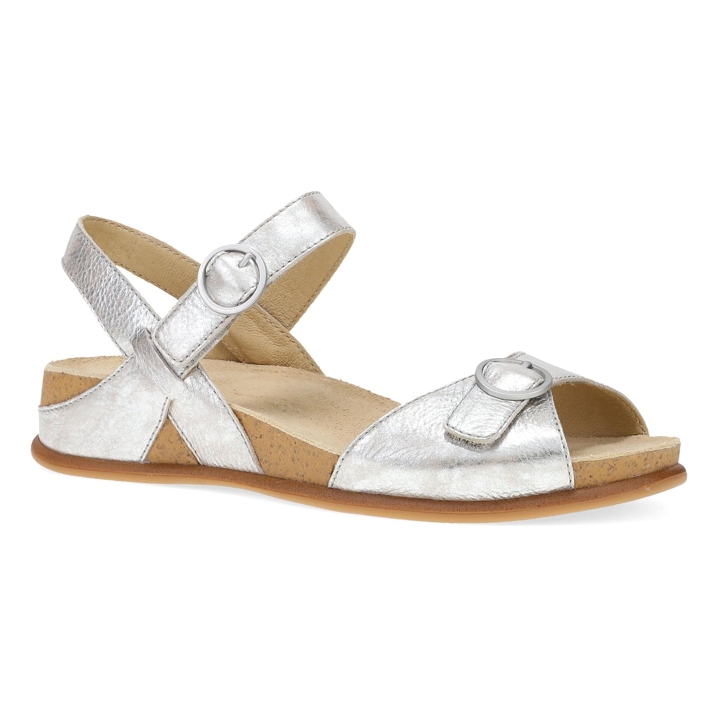 Champagne Metallic Sandal,36