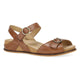 Tan Burnished Nappa Sandal