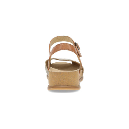 Dansko Cass Platino/Tan Leather